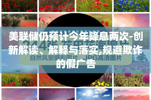 美聯(lián)儲(chǔ)仍預(yù)計(jì)今年降息兩次-創(chuàng)新解讀、解釋與落實(shí),規(guī)避欺詐的假?gòu)V告