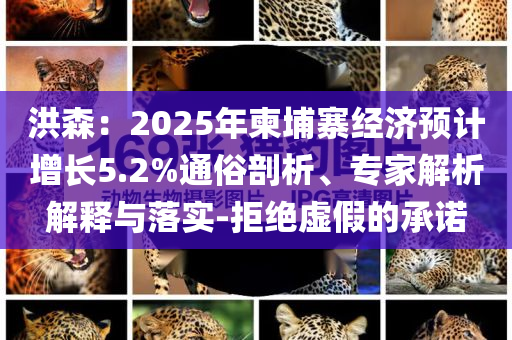 洪森：2025年柬埔寨經(jīng)濟(jì)預(yù)計(jì)增長5.2%通俗剖析、專家解析解釋與落實(shí)-拒絕虛假的承諾