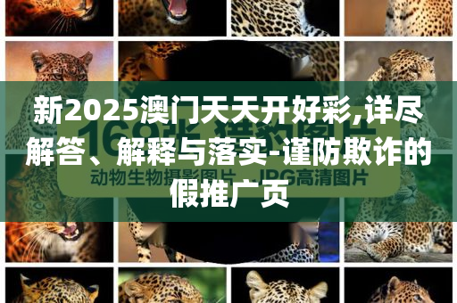 新2025澳門天天開好彩,詳盡解答、解釋與落實(shí)-謹(jǐn)防欺詐的假推廣頁(yè)