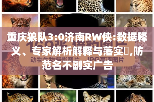 重慶狼隊3:0濟(jì)南RW俠:數(shù)據(jù)釋義、專家解析解釋與落實?,防范名不副實廣告