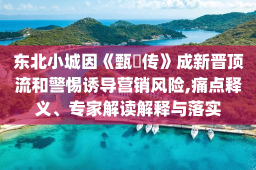 東北小城因《甄嬛傳》成新晉頂流和警惕誘導營銷風險,痛點釋義、專家解讀解釋與落實