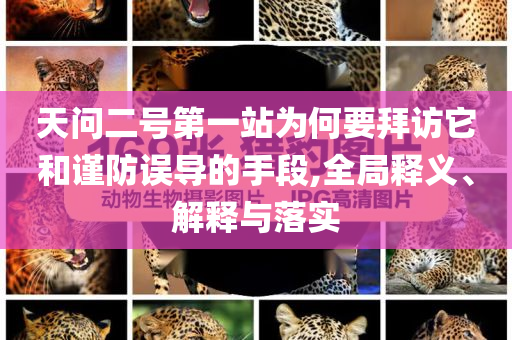 天問(wèn)二號(hào)第一站為何要拜訪它和謹(jǐn)防誤導(dǎo)的手段,全局釋義、解釋與落實(shí)