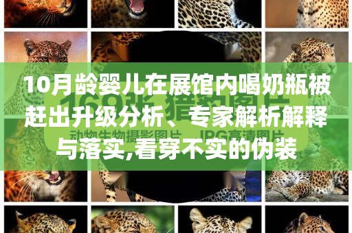 10月齡嬰兒在展館內(nèi)喝奶瓶被趕出升級分析、專家解析解釋與落實,看穿不實的偽裝