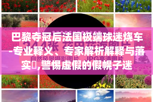 巴黎奪冠后法國(guó)極端球迷燒車(chē)-專業(yè)釋義、專家解析解釋與落實(shí)?,警惕虛假的假幌子迷