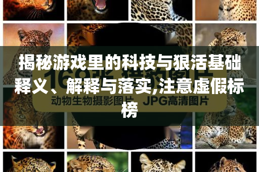 揭秘游戲里的科技與狠活基礎(chǔ)釋義、解釋與落實(shí),注意虛假標(biāo)榜