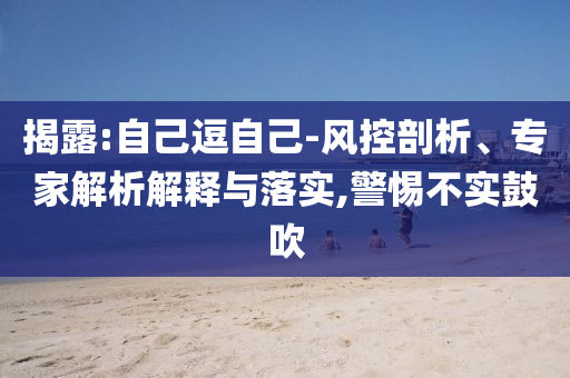 揭露:自己逗自己-風(fēng)控剖析、專家解析解釋與落實(shí),警惕不實(shí)鼓吹