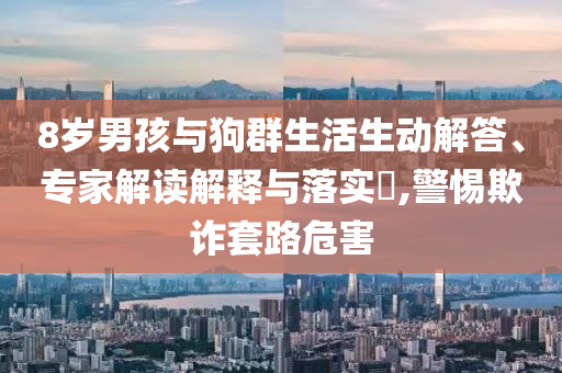8歲男孩與狗群生活生動(dòng)解答、專家解讀解釋與落實(shí)?,警惕欺詐套路危害