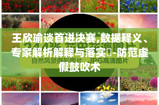 王欣瑜談首進決賽,數(shù)據(jù)釋義、專家解析解釋與落實?-防范虛假鼓吹術